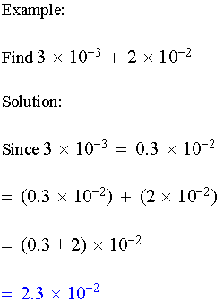 power of ten notation calculator